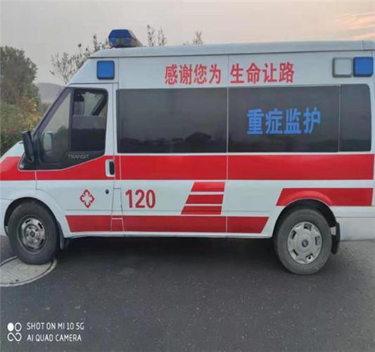 子长救护车出租服务案例3